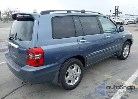 2007 Toyota Highlander Sport V6 из США, поврежденный, VIN JTEGP21A870135522